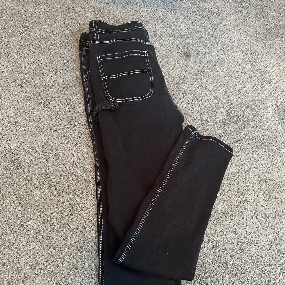 Dickies black skinny cargos